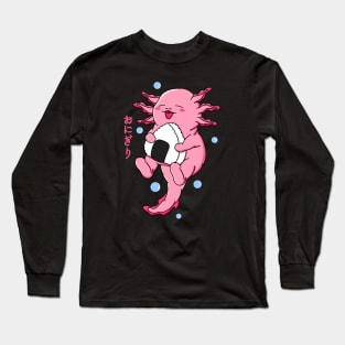 Axolotl Onigiri Long Sleeve T-Shirt